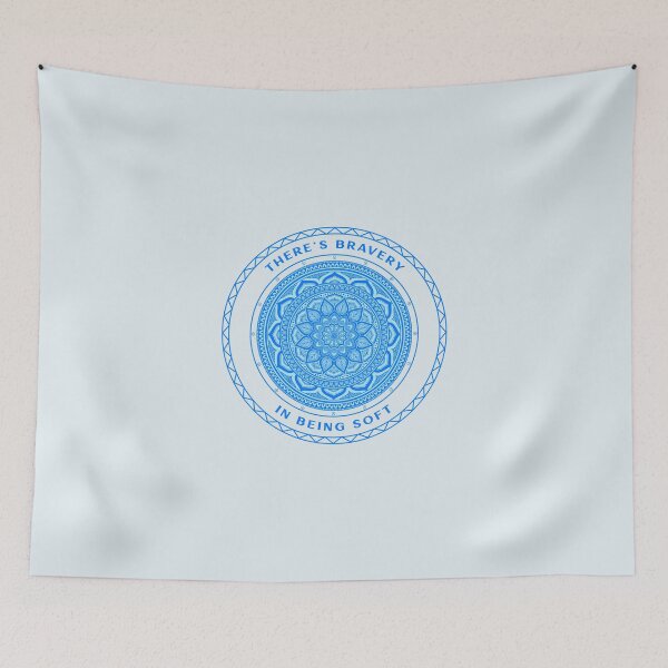 Item preview, There's Bravery In Being Soft designed and sold by AladdinMktgs.