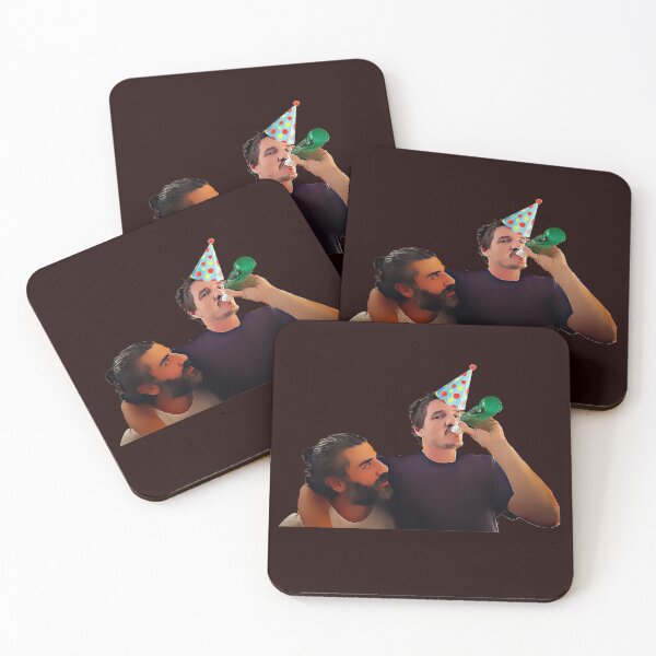 Item preview, Pedro Pascal & Oscar Isaac Paint Art Perfect for 2021 designed and sold by ecdato.