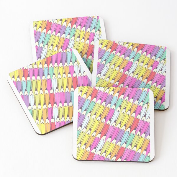 Item preview, Colorful Pencils Pattern designed and sold by joabaj.