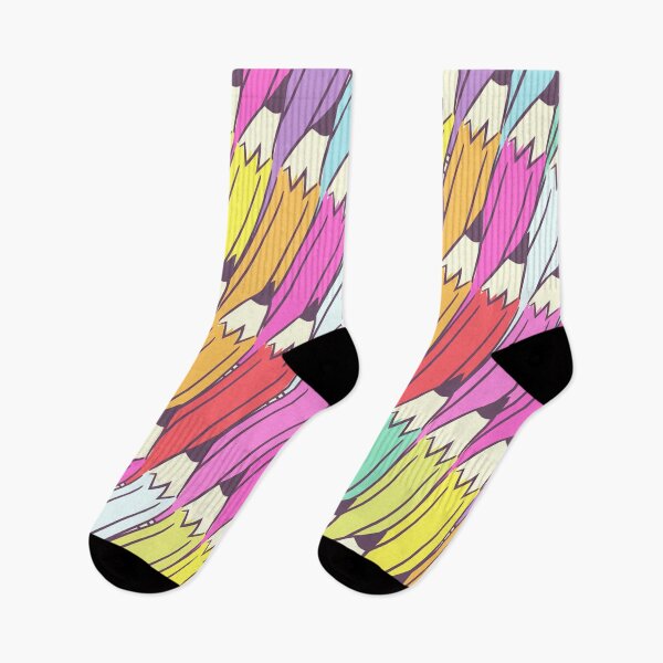 Item preview, Colorful Pencils Pattern designed and sold by joabaj.