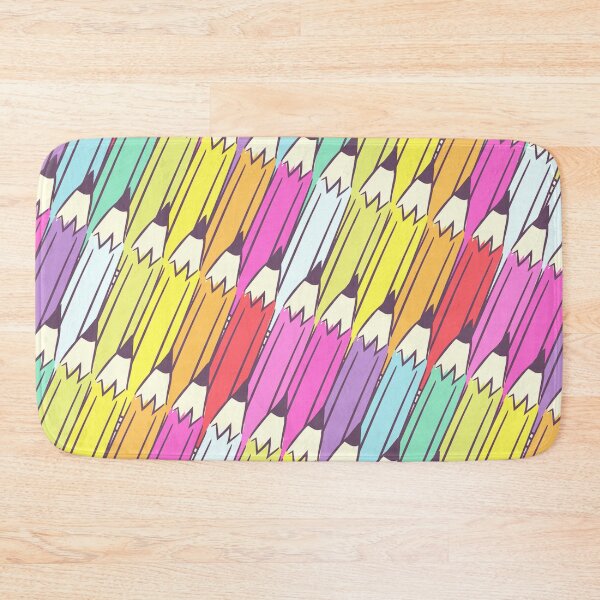 Item preview, Colorful Pencils Pattern designed and sold by joabaj.