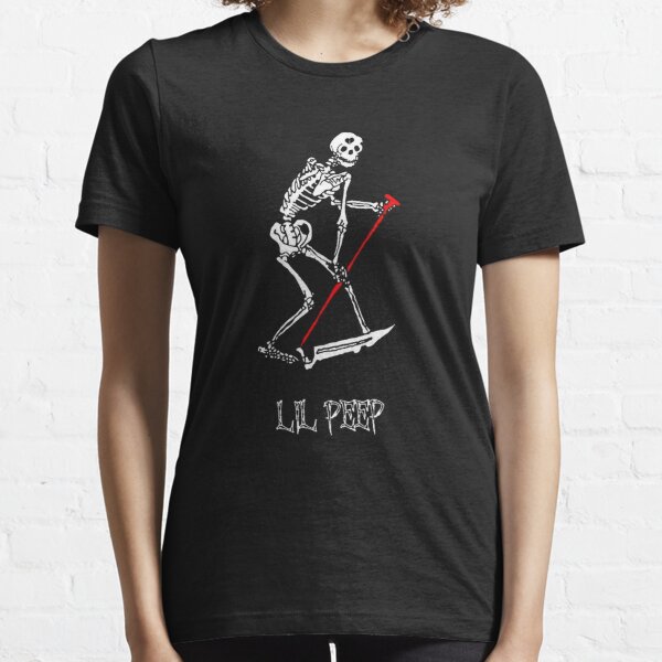 Diseño de Lil Peep Skeleton Camiseta esencial