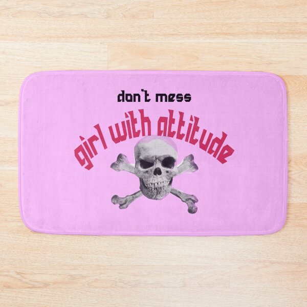 Item preview, Don't mess, girl with attitude slogan designed and sold by FerretSteph.