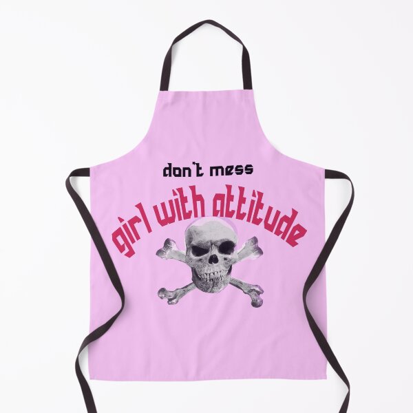 Item preview, Don't mess, girl with attitude slogan designed and sold by FerretSteph.