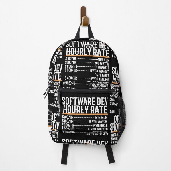 Item preview, Software Developer Hourly Rate designed and sold by TeesYouWant.