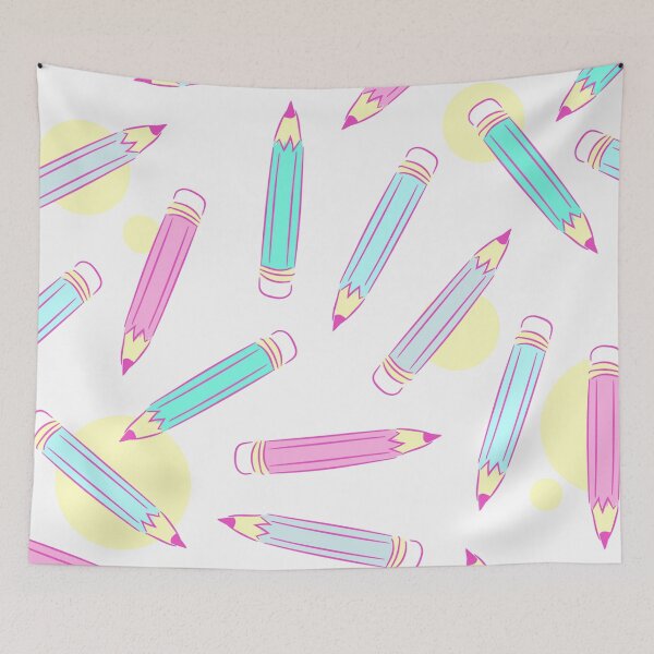 Item preview, Colorful Pencils Pattern designed and sold by joabaj.