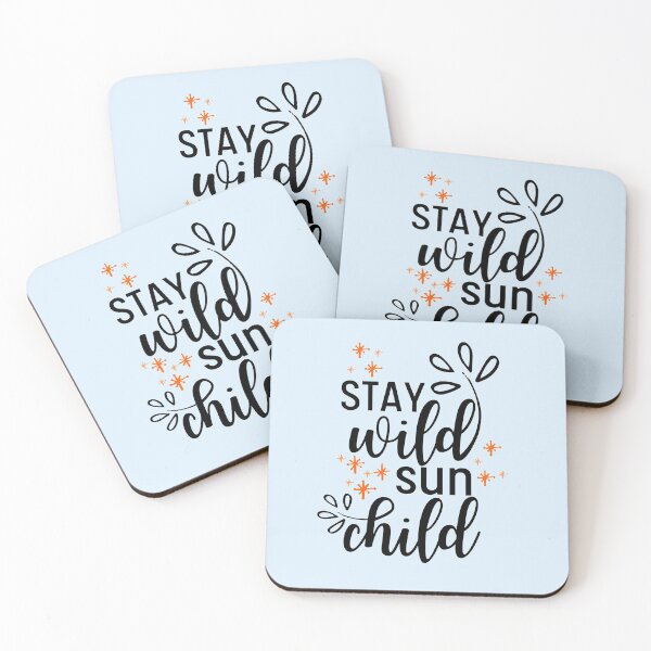 Item preview, Stay wild sun child motivational quote designed and sold by aoichan3939.