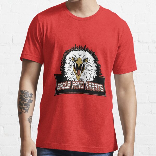 Eagle Fang Karate Dojo Johnny Lawrence Cobra Kai Unisex Graphic Tee in Red T-Shirt Artist Inspired