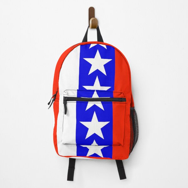 Item preview, Red, White and Blue horizontal Split colors with stars designed and sold by TeesMi.