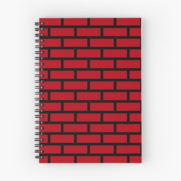 Item preview, Red Wall Brick Pattern designed and sold by joabaj.