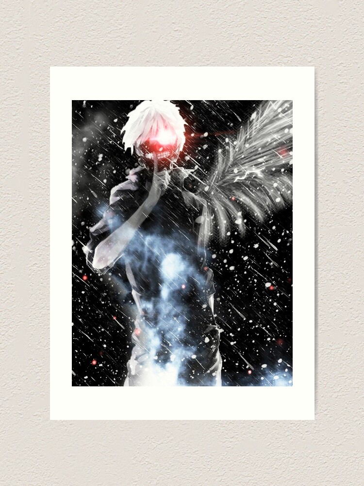 Tokyo Ghoul Re Kaneki Art Print By Frekms Redbubble