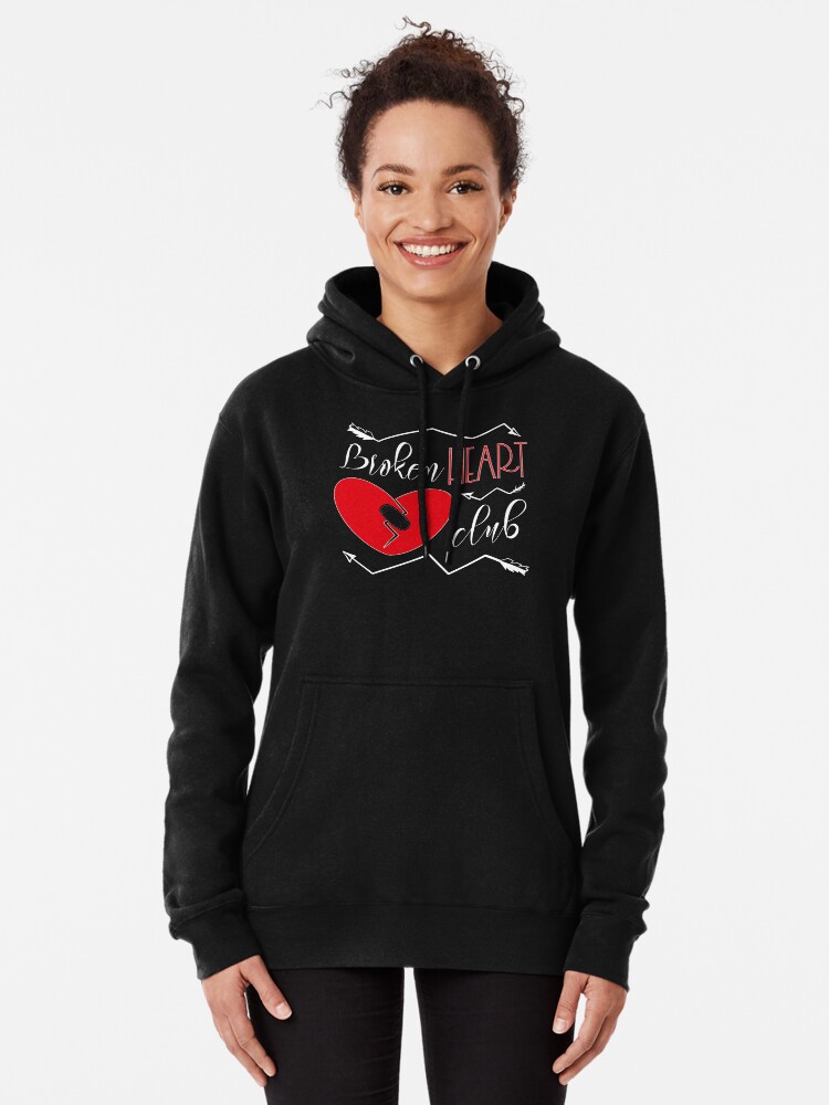 Broken heart club Pullover Hoodie