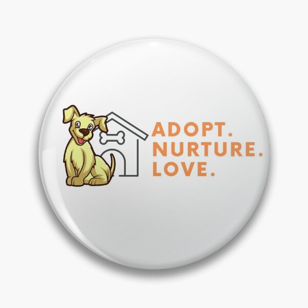 Item preview, Adopt Nurture Love a Dog designed and sold by AMS-ART.