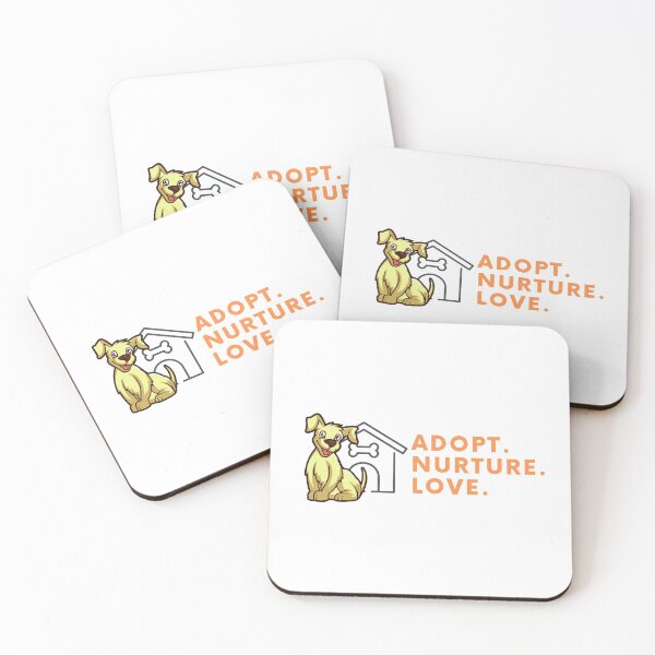 Item preview, Adopt Nurture Love a Dog designed and sold by AMS-ART.
