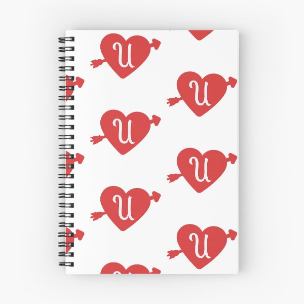 Item preview, Red Heart With Letter U designed and sold by shihaams.