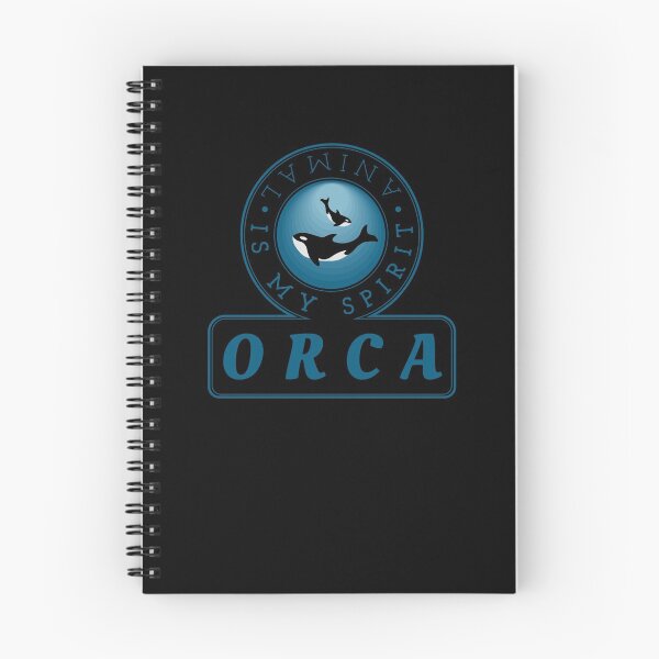 Item preview, Orca Is My Spirit Animal Design On Dark Background designed and sold by blackwolfpixels.