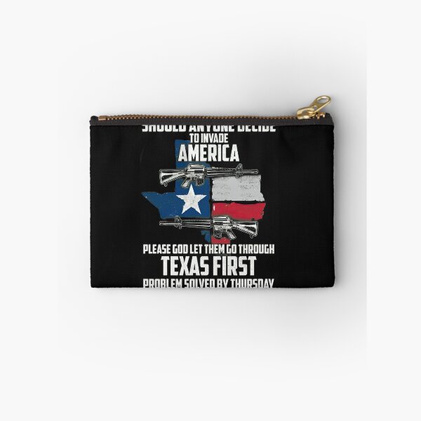 Item preview, Should anyone decide to invade america, please god let them go through texas first problem solved by thursday designed and sold by zedbubblez.