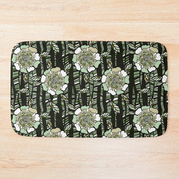 Item preview, Organic Geometric Floral - Green Palette designed and sold by Sketchbook Designs.