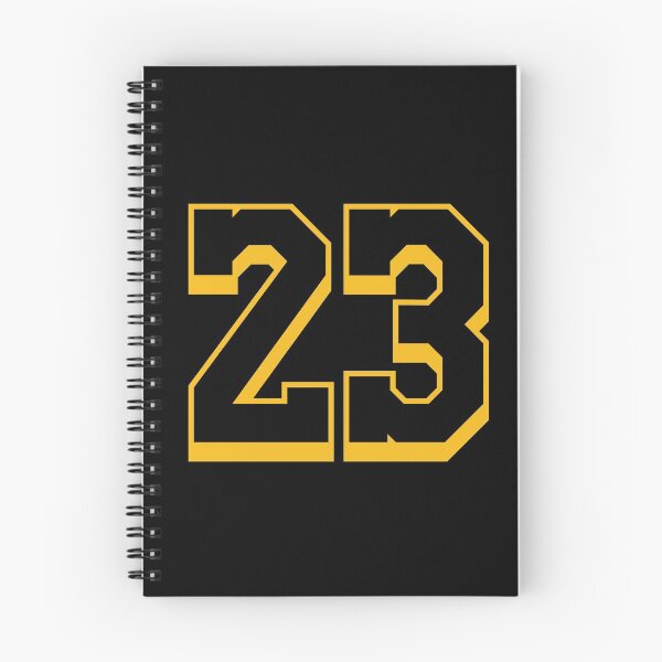 Item preview, 23 Yellow Number Twenty-Three Black Basketball Sports Jersey designed and sold by elhefe.