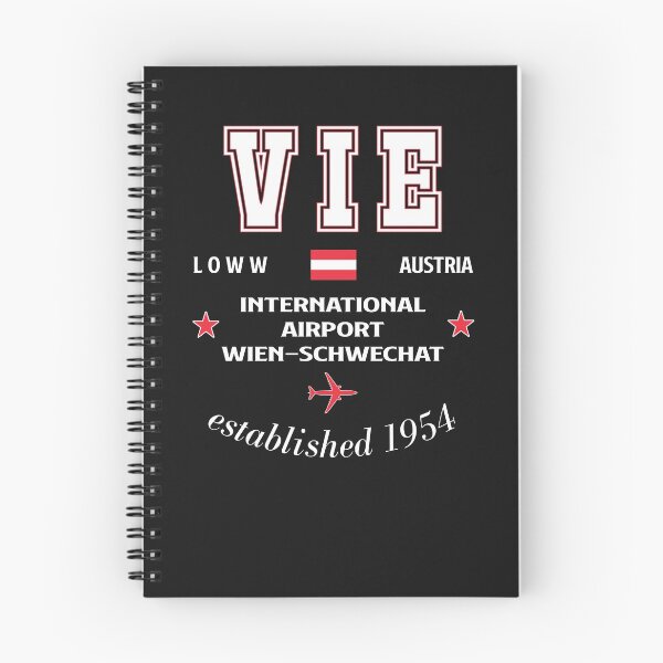 Item preview, VIE Vienna International Airport Schwechat Austria - Clean Design designed and sold by FouDeeziner.