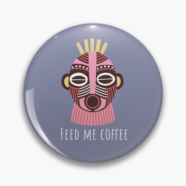 Item preview, Feed me coffee monster designed and sold by Olivia's Doodle Den.