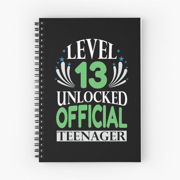 Item preview, Level 13 Unlocked Official Teenager Funny Gaming Quote  designed and sold by Tatt-Hooligans.