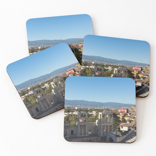 Item preview, Layers and Centuries - Plovdiv the Antique Roman Theater and Rhodope Mountains designed and sold by Georgia Mizuleva.