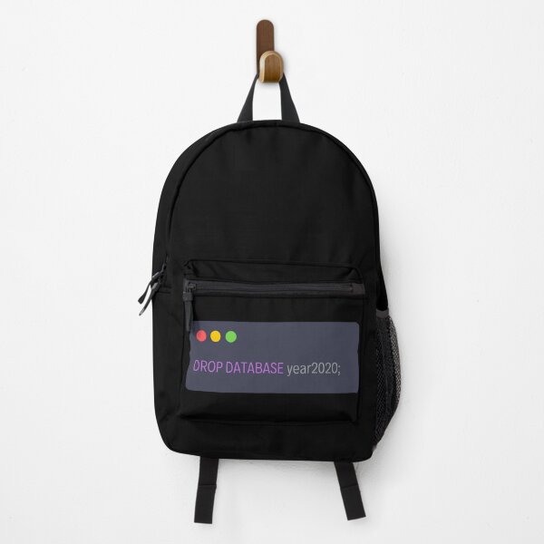 Item preview, DROP DATABASE year2020; Programming Joke For New Year 2021 designed and sold by PandaSoul.