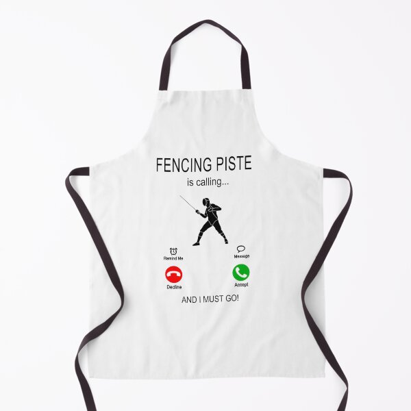 Item preview, Fencing piste is calling - black designed and sold by dJ-Design.