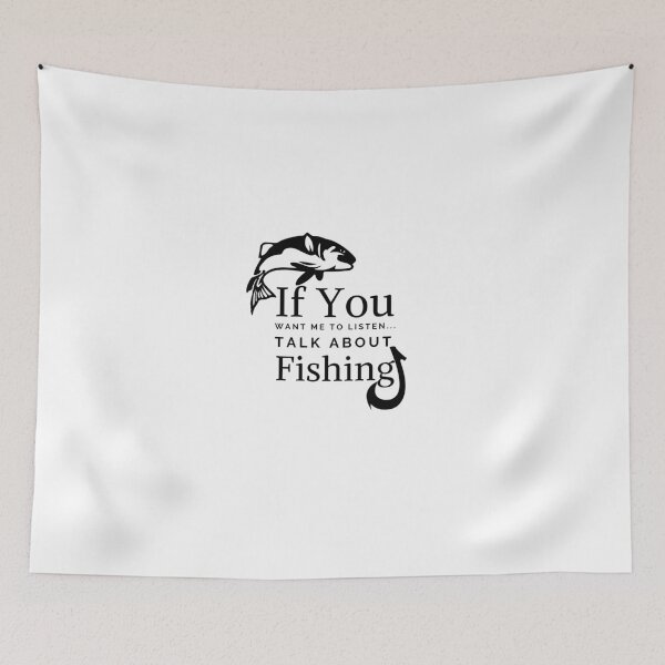 Item preview, If You Want Me To Listen... Talk About Fishing funny Day, Child, Funny, Novelty, For Women ,men Fun , Humor , with father designed and sold by hemokhtar.