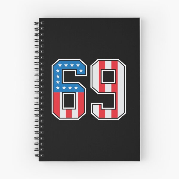 Item preview, 69 American Lucky Number Sixty-nine United States Flag designed and sold by Urosek.