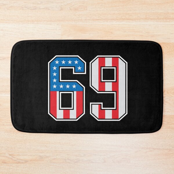 Item preview, 69 American Lucky Number Sixty-nine United States Flag designed and sold by Urosek.
