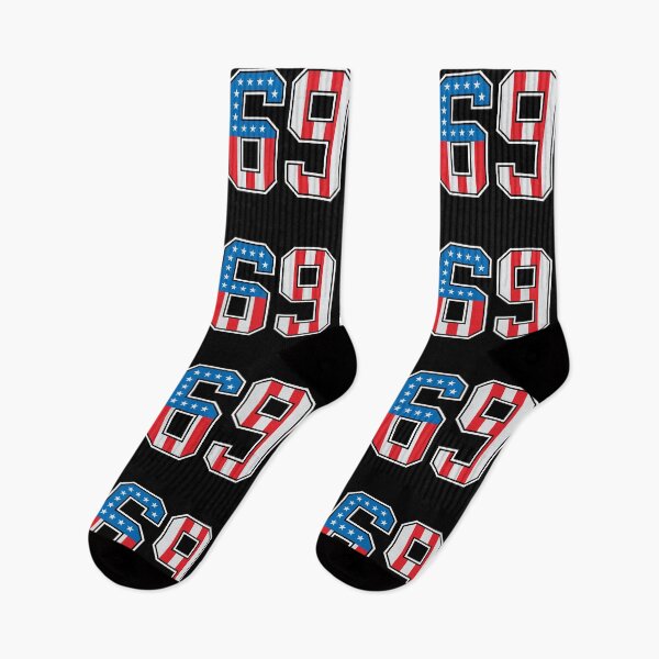 Item preview, 69 American Lucky Number Sixty-nine United States Flag designed and sold by Urosek.