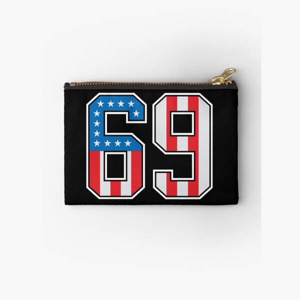 Item preview, 69 American Lucky Number Sixty-nine United States Flag designed and sold by Urosek.