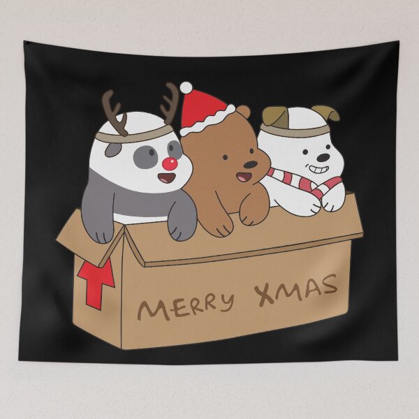 Item preview, We Bare Bears Xmas designed and sold by plushism.