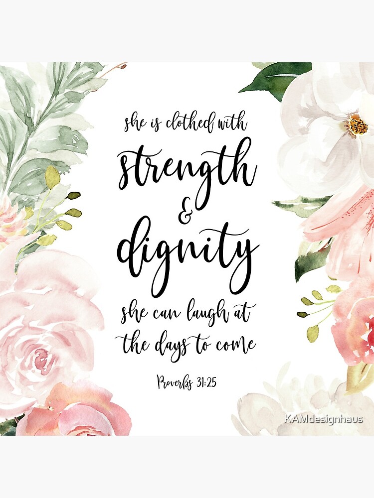 Strength & Dignity {Coasters} Strength & Dignity {Coasters}