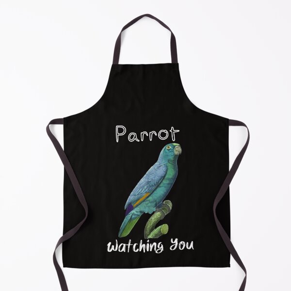 Item preview, parrot watching you - colorful parrot - parrot lover designed and sold by Hannah  Pillic.