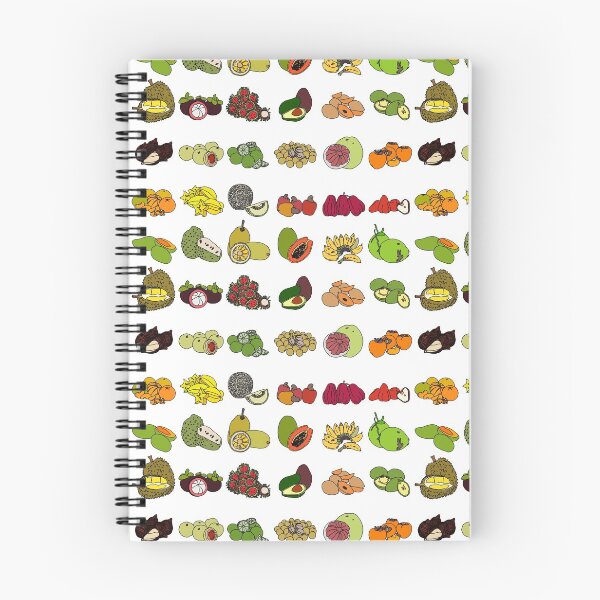Item preview, Tropical Fruits Pattern 2 with white background, no words designed and sold by Sean-Evans.