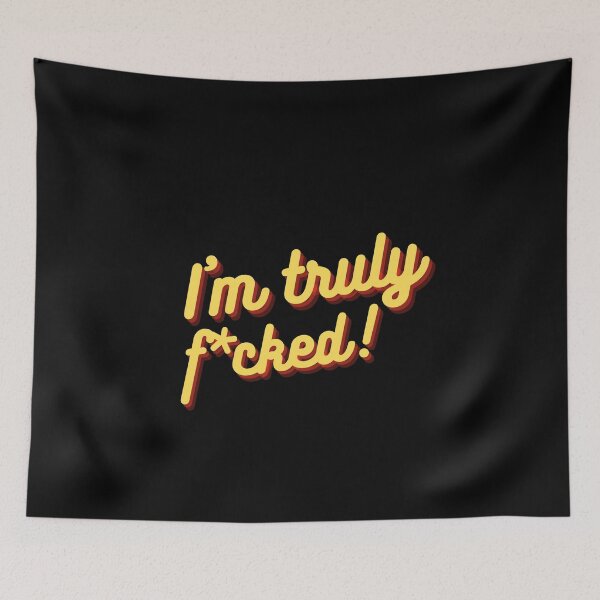 Item preview, Truly fucked, Rocky Flintstone, Belinda Blinked  designed and sold by SelfrontStudios.