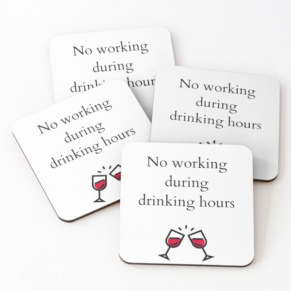 Item preview, Funny drinking and working wine designed and sold by ArtsySue.
