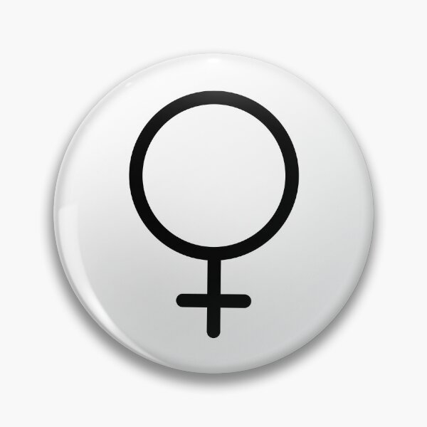 Artikelvorschau, Schwarzes Symbol des Planeten Venus entworfen und verkauft von EngineerGoC.