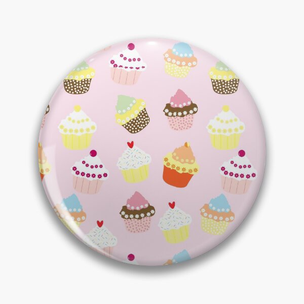Item preview, Pink Cupcake Pattern Cute designed and sold by Piosenka Art.