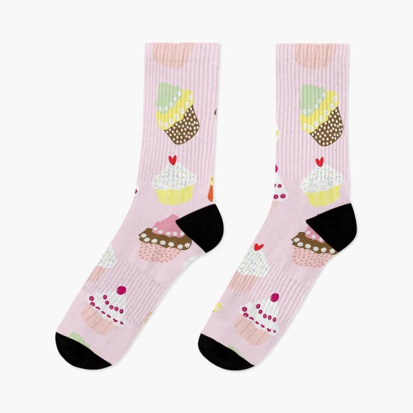 Item preview, Pink Cupcake Pattern Cute designed and sold by Piosenka Art.