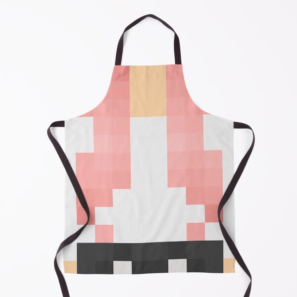 Item preview, Pixelated Body with Long Pink Hair designed and sold by SocialStreet.