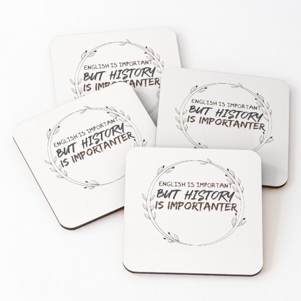 Item preview, English Is Important But History Is Importanter  - history designed and sold by Hannah  Pillic.