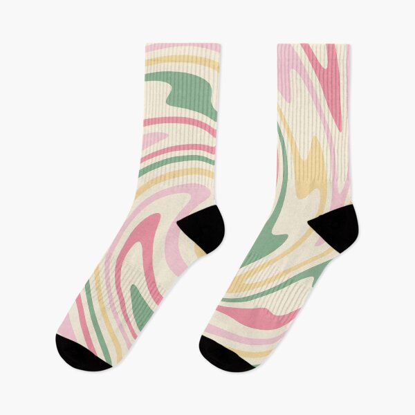 Item preview, 70s retro swirl romantic pastel abstract designed and sold by trajeado14.