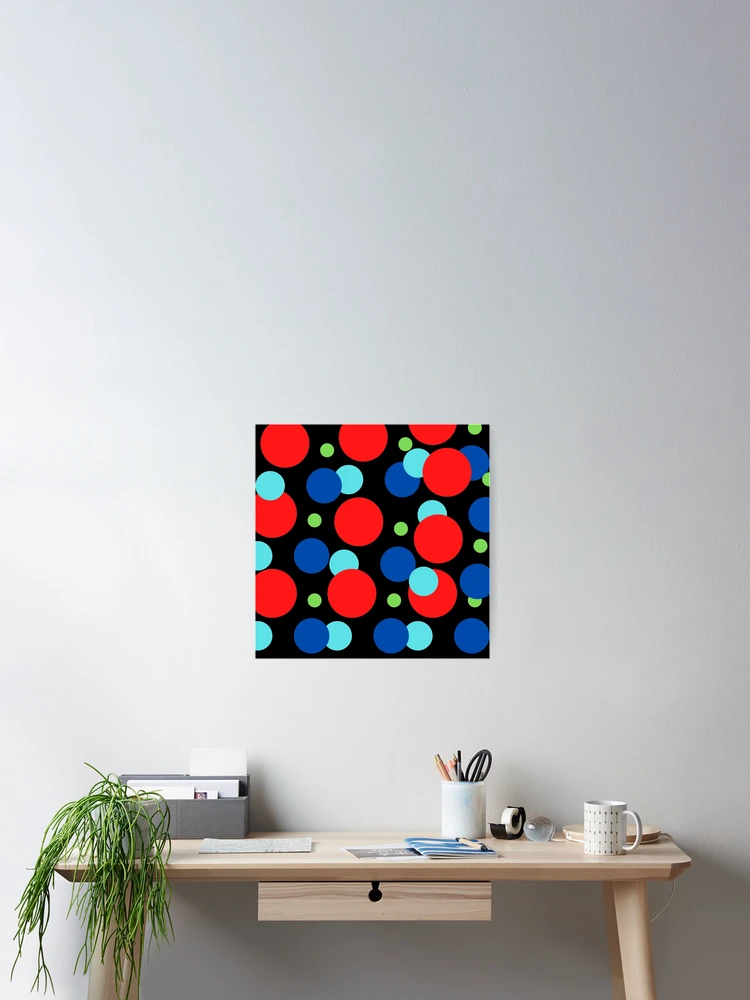 Thumbnail 2 of 3, Poster, Circle Pattern designed and sold by RDBrothersStore.