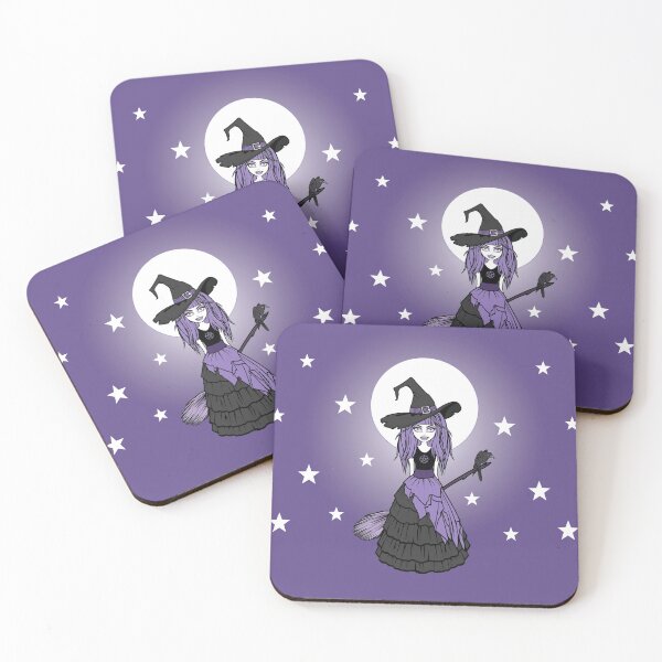 Item preview, Full Moon Purple Cheeky Witch® designed and sold by cheekywitch.