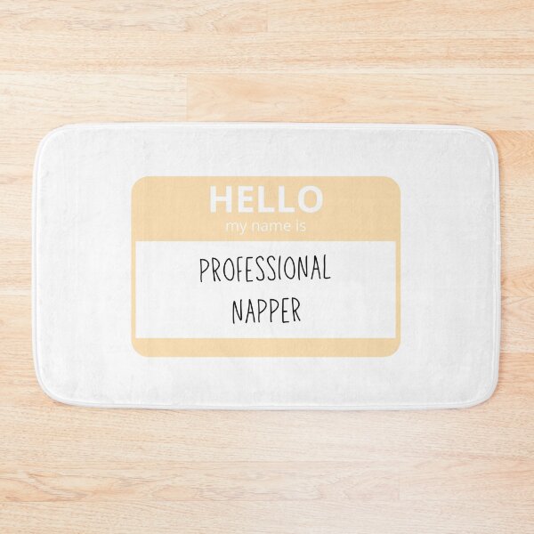 Item preview, Professional Napper Name Tag designed and sold by alwayselle.