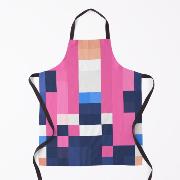 Item preview, Pixelated Body with Long Pink Hair designed and sold by SocialStreet.